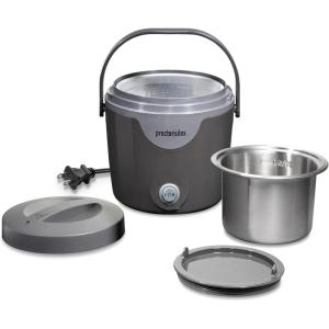 image:imageProctor Silex Portable Electric Lunch Box Food Heater and 20 oz Meal Warmer with BuiltIn Carry Handle High and Low Heat Settings 33120C