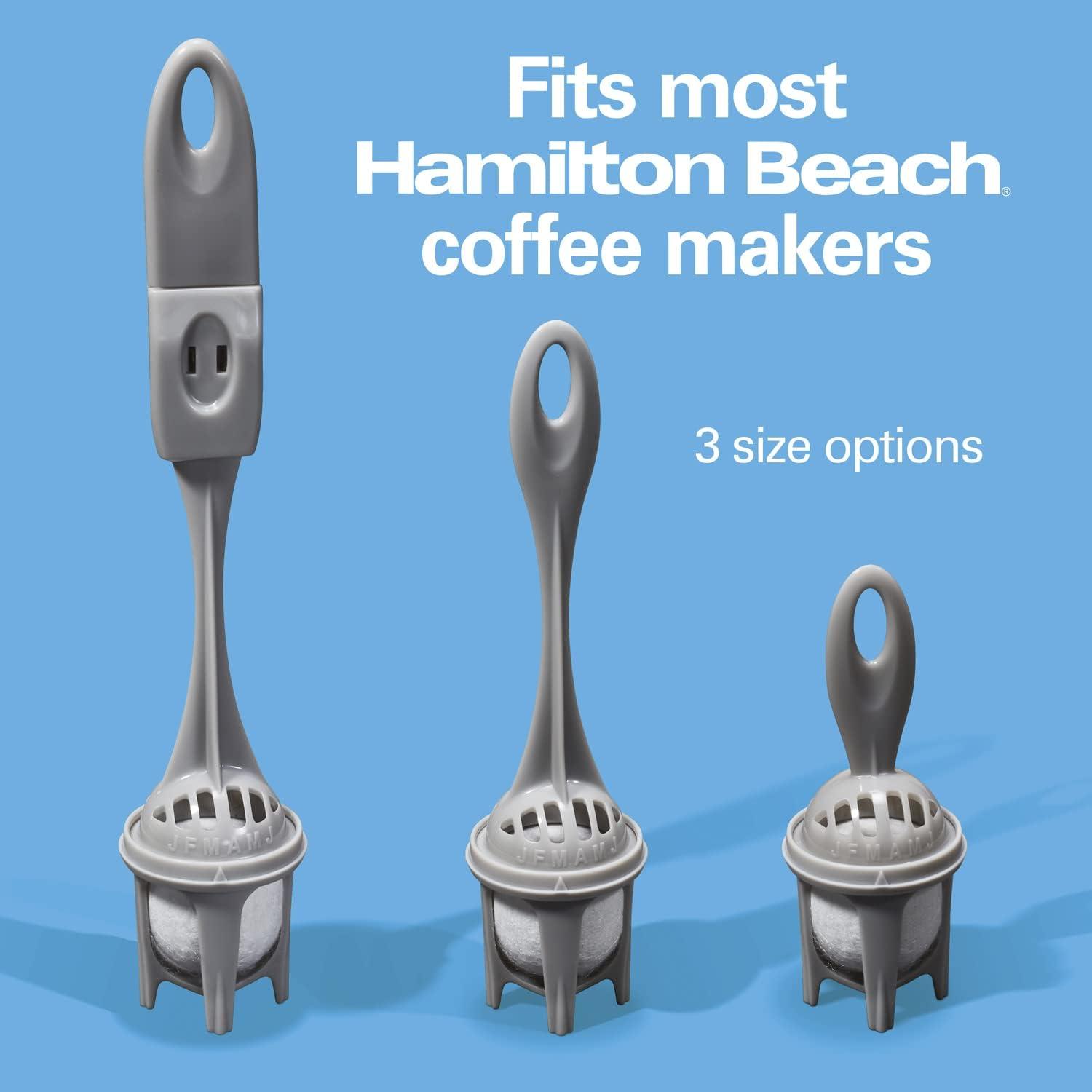 image:imageHamilton Beach Coffeemaker Water Filter Replacement Pods and Handle Charcoal 2Pack2 Count Pack of 1