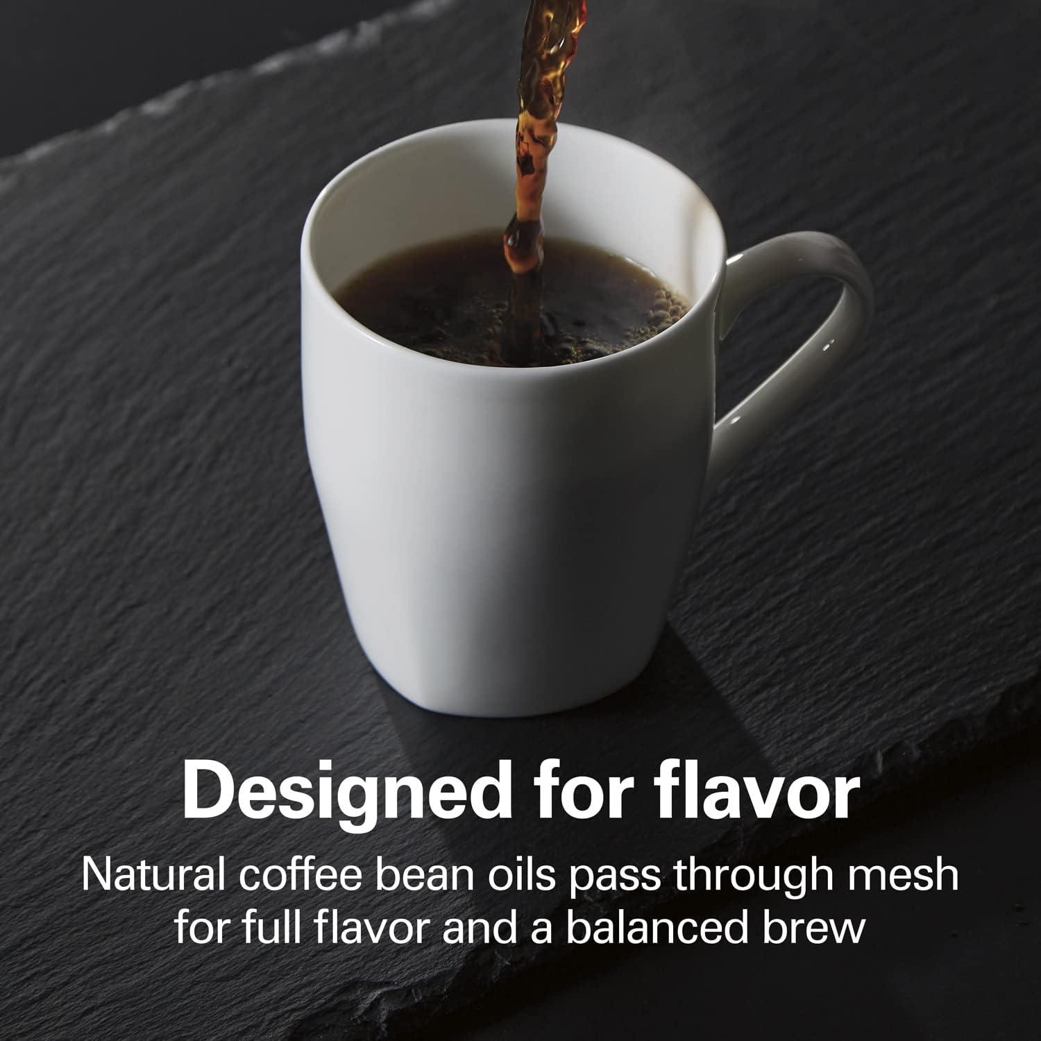image:imageHamilton Beach Permanent Gold Filter Fits Most 8 to 12Cup Coffee Makers 80675R12Cup