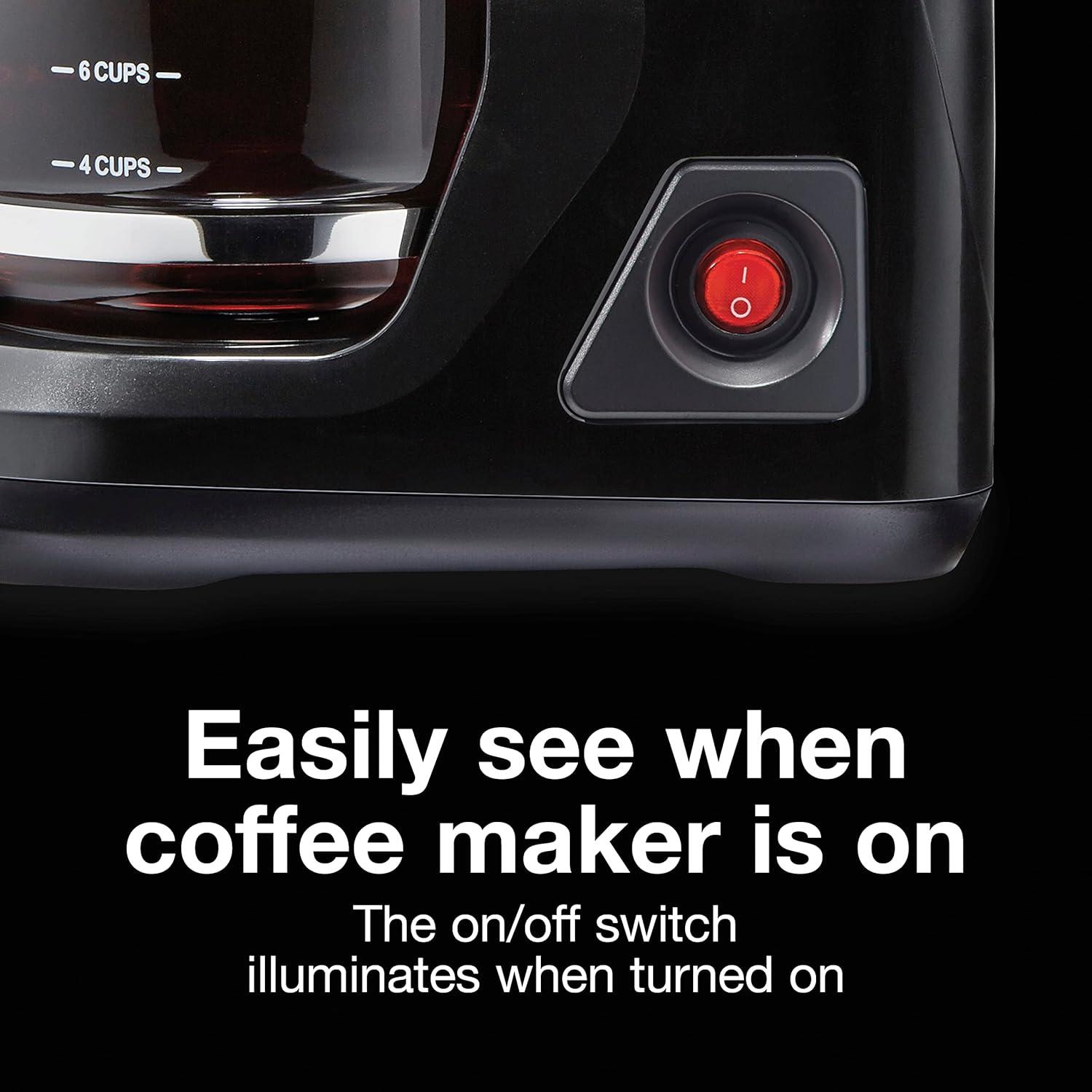image:imageProctor Silex FrontFill Drip Coffee Maker Digital amp Programmable 12 Cup Glass Carafe Black and Silver 43685PSCompact