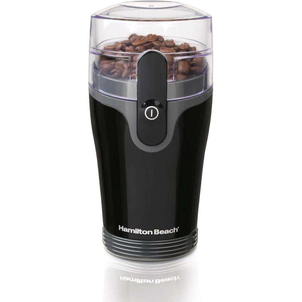image:imageHamilton Beach Fresh Grind Electric Coffee Grinder for Beans Spices and More Stainless Steel Blades Removable Chamber Makes up to 12 Cups WhiteBlack