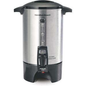 image:imageHamilton Beach 45 Cup Coffee Urn and Hot Beverage Dispenser Silver 40519