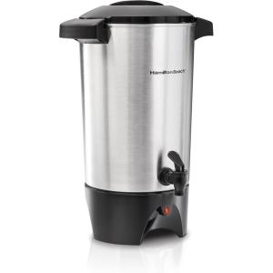 image:imageHamilton Beach 45 Cup Coffee Urn and Hot Beverage Dispenser SilverSingleSpout