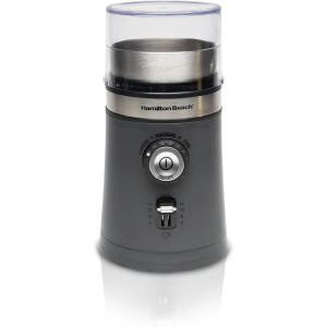 image:imageHamilton Beach Electric Coffee Grinder for Beans Spices and More with Multiple Grind Settings for up to 14 Cups Removable Stainless Steel Chamber Grey 80396C 10 oz