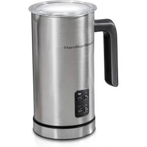 image:imageHamilton Beach Electric Milk Frother amp Warmer Automatic Warm or Cold Foam 510 oz Create CafQuality Coffee Latte Cappuccino Frappe Hot Chocolate 4 Settings Stainless Steel 43565C