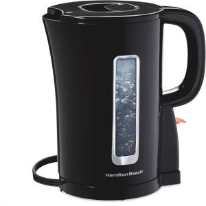 image:imageHamilton Beach Electric Tea Kettle Water Boiler amp Heater Cordless Serving AutoShutoff amp BoilDry Protection 1500 Watts for Fast Boiling 17 Liter Black 41038G18 Quarts