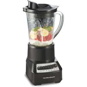 image:imageHamilton Beach Wave Crusher Blender For Smoothies With 40 Oz Glass Jar and 14 Functions Ice Sabre Blades amp 700 Watts for Consistently Smooth Results Black  Stainless Steel 54221Black